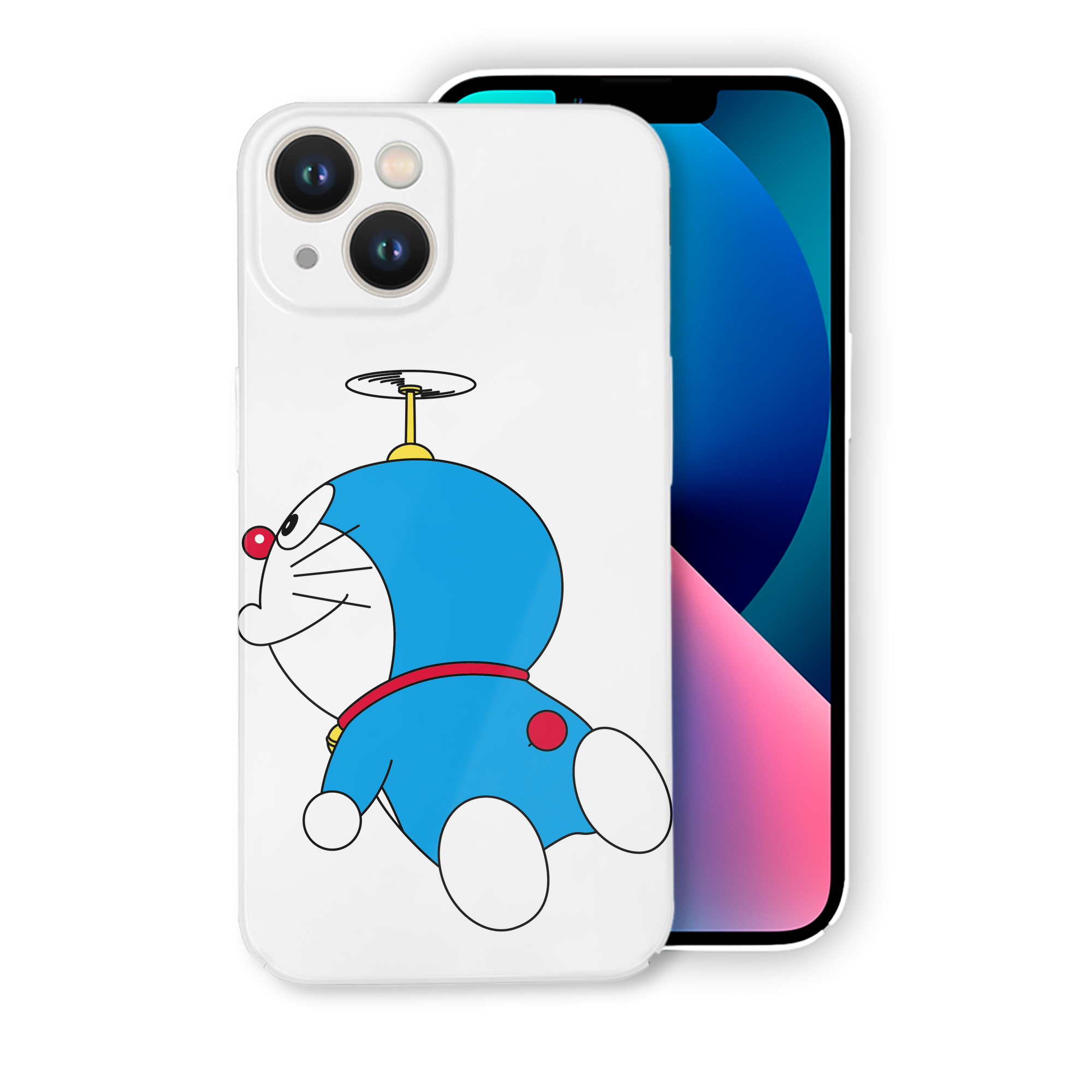 （画像用） ドラえもん Doraemon 【iPhone 14シリーズ対応】ハードケース